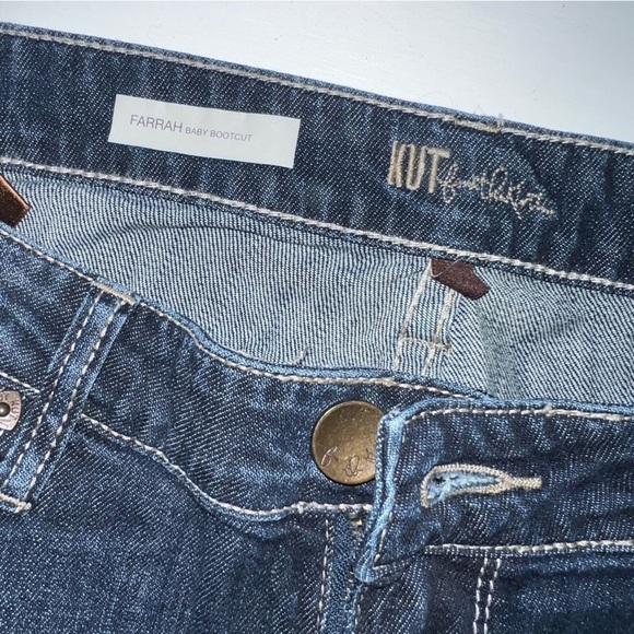 Kut From the Kloth Farrah Kick Boot Women’s Jeans Size 8 - Picture 9 of 14